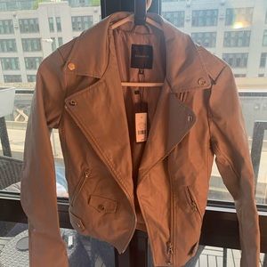 Dynamite Faux Leather Jacket